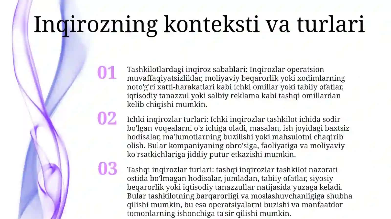 Inqirozning Mazmun Va Turlar 2
