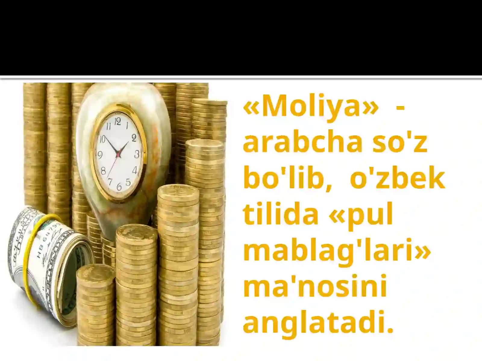 Молия ва корпоратив сийосат 2