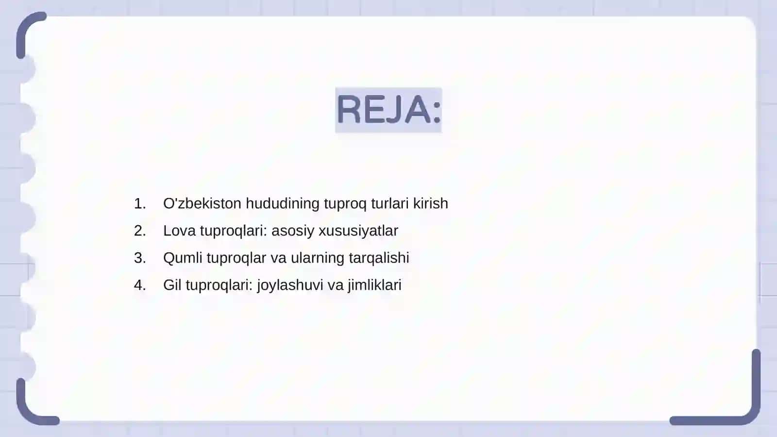 O'zbekiston hududining asosiy tuproq tiplari haqida ma'lumot 2