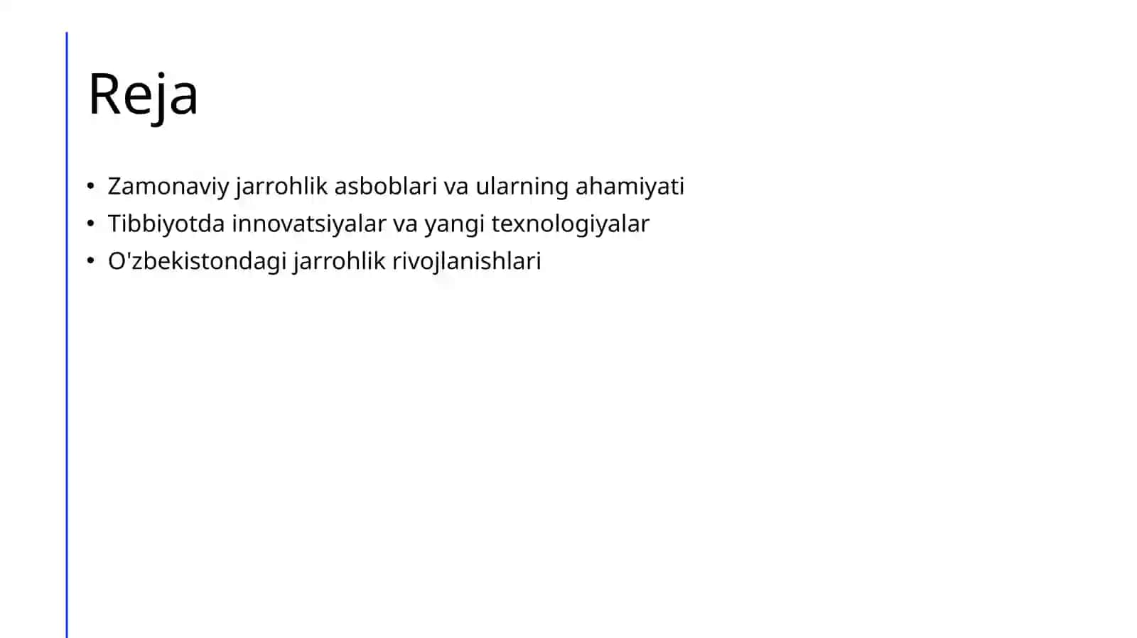 Zamonaviy xirurgik asbob, uskuna va moslamalar 2
