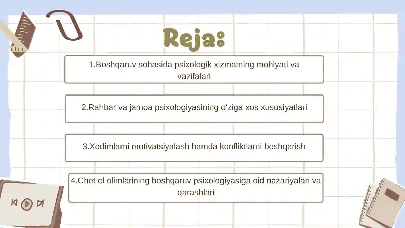Boshqaruv sohasida psixologik xizmat 2