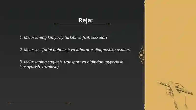 Melassadan spirt ishlab chiqarish texnologiyasi 2