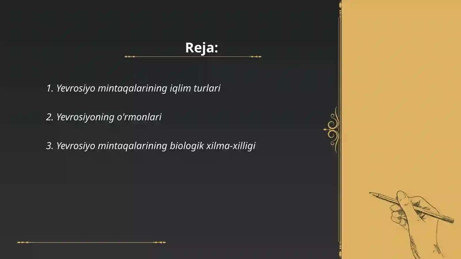 Yevrosiyo tabiat mintaqalari 2