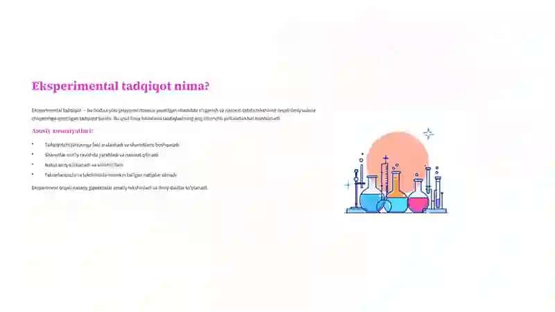 Eksperimental tadqiqotlar 2