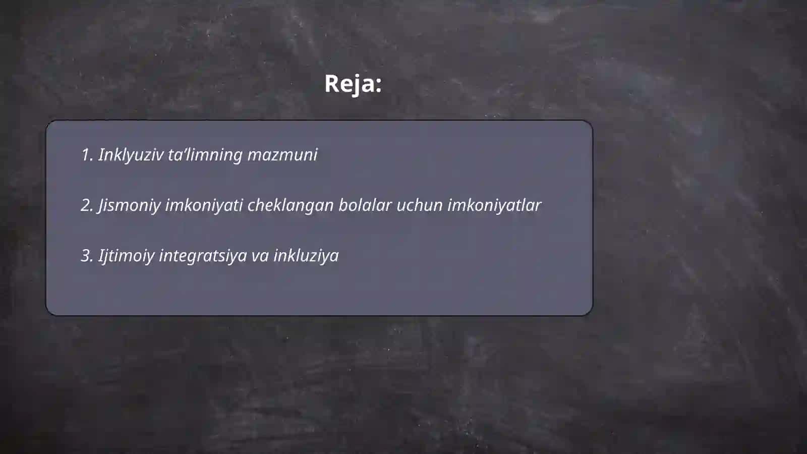 Inklyuziv ta'limning maqsad va vazifalari 2
