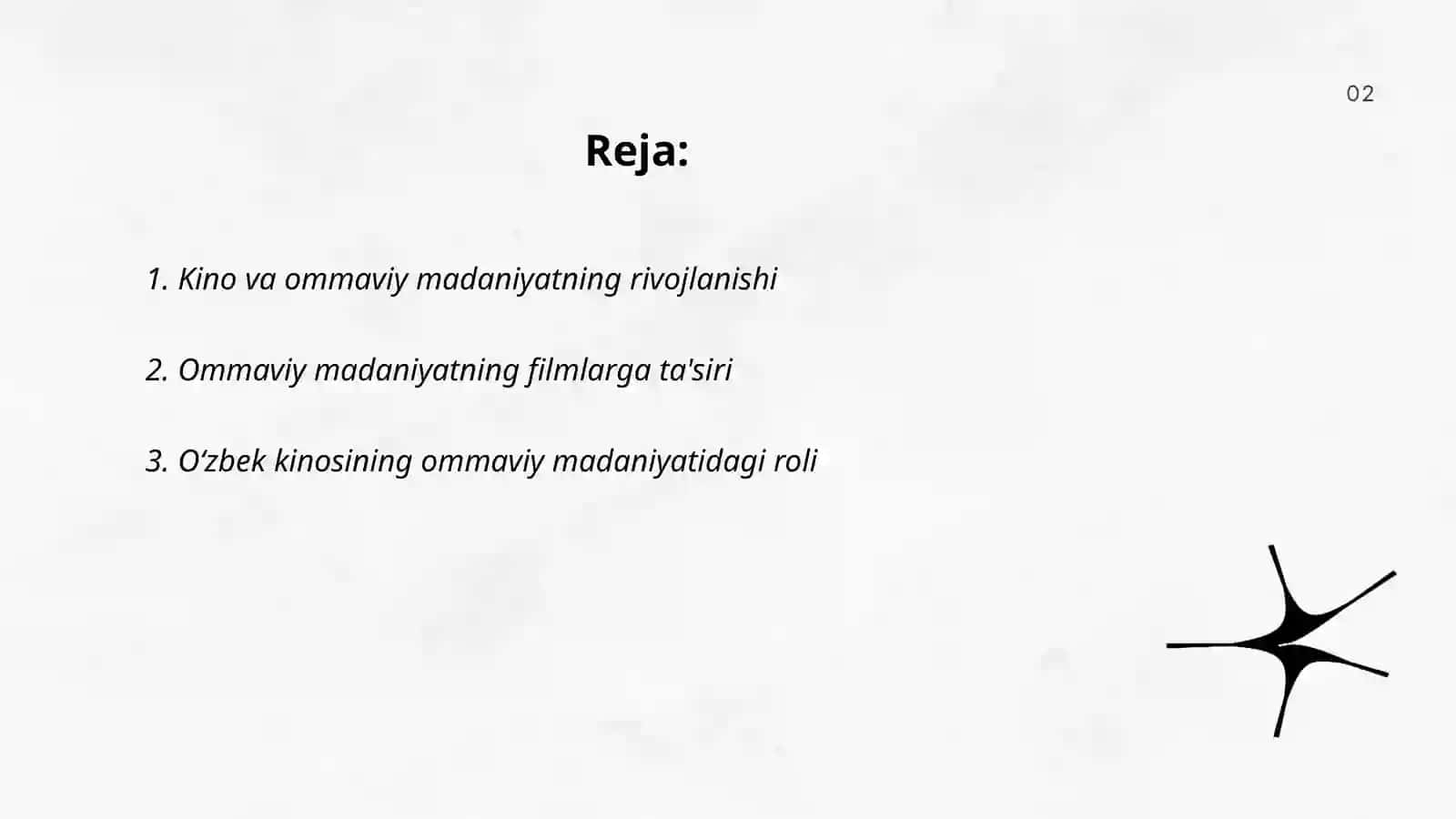 Kino va ommaviy madaniyatning rivojlanishi 2