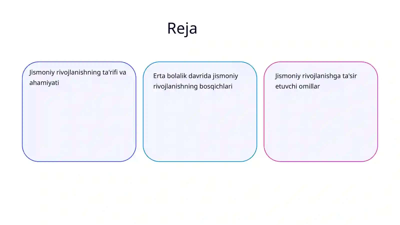 Jismoniy rivojlanishning ta'rifi va ahamiyati 2