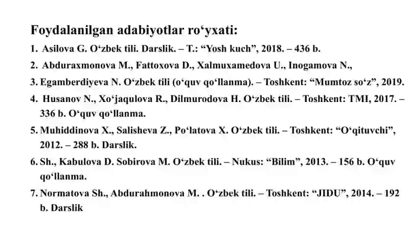 O’z va o’zlashgan qatlam. O’zbekiston tabiati bilan tanishamiz. 2