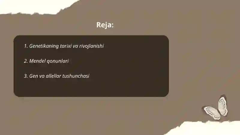 Umumiy genetika asoslari 2