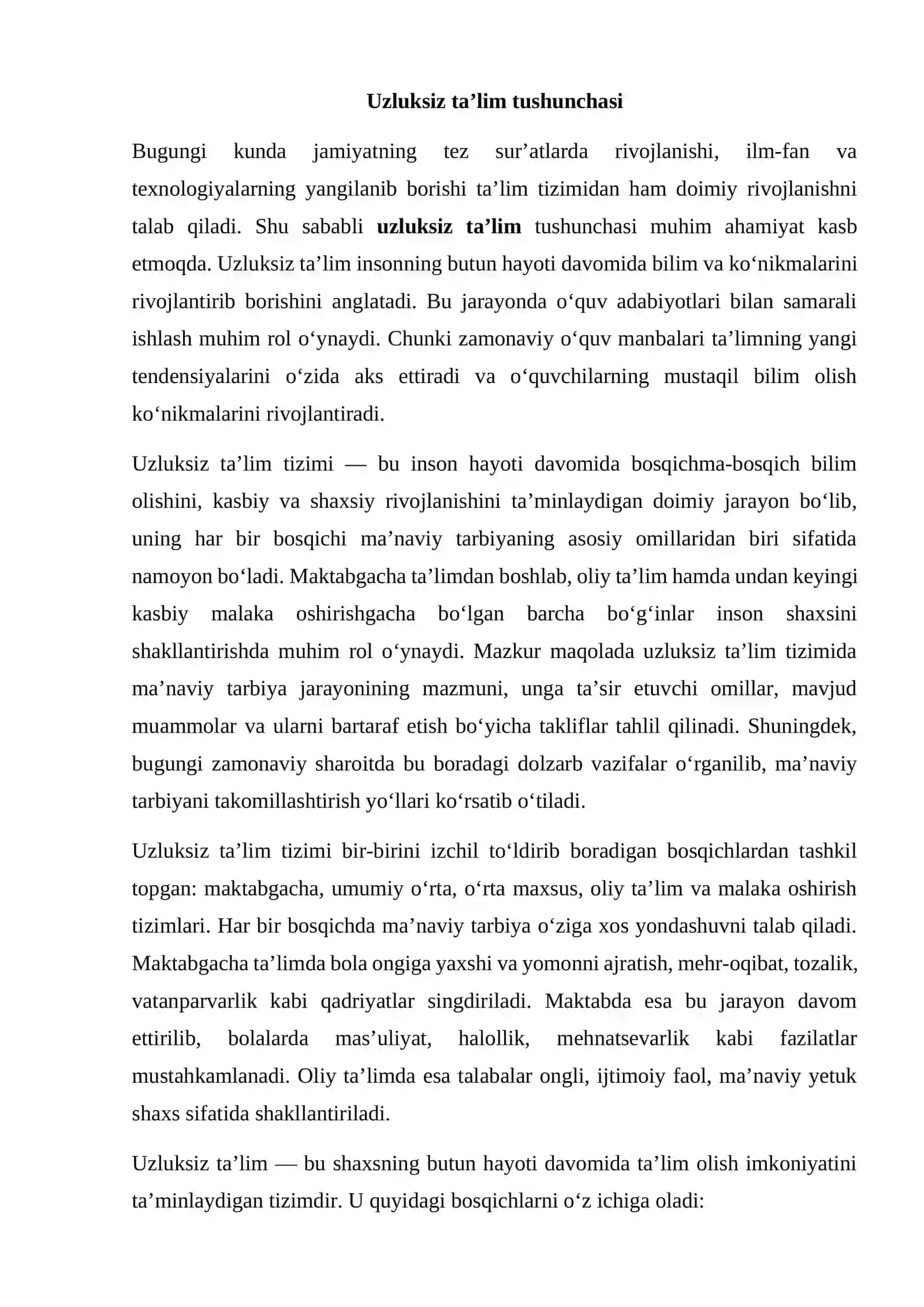 O‘quv adabiyotlari bilan ishlash 2