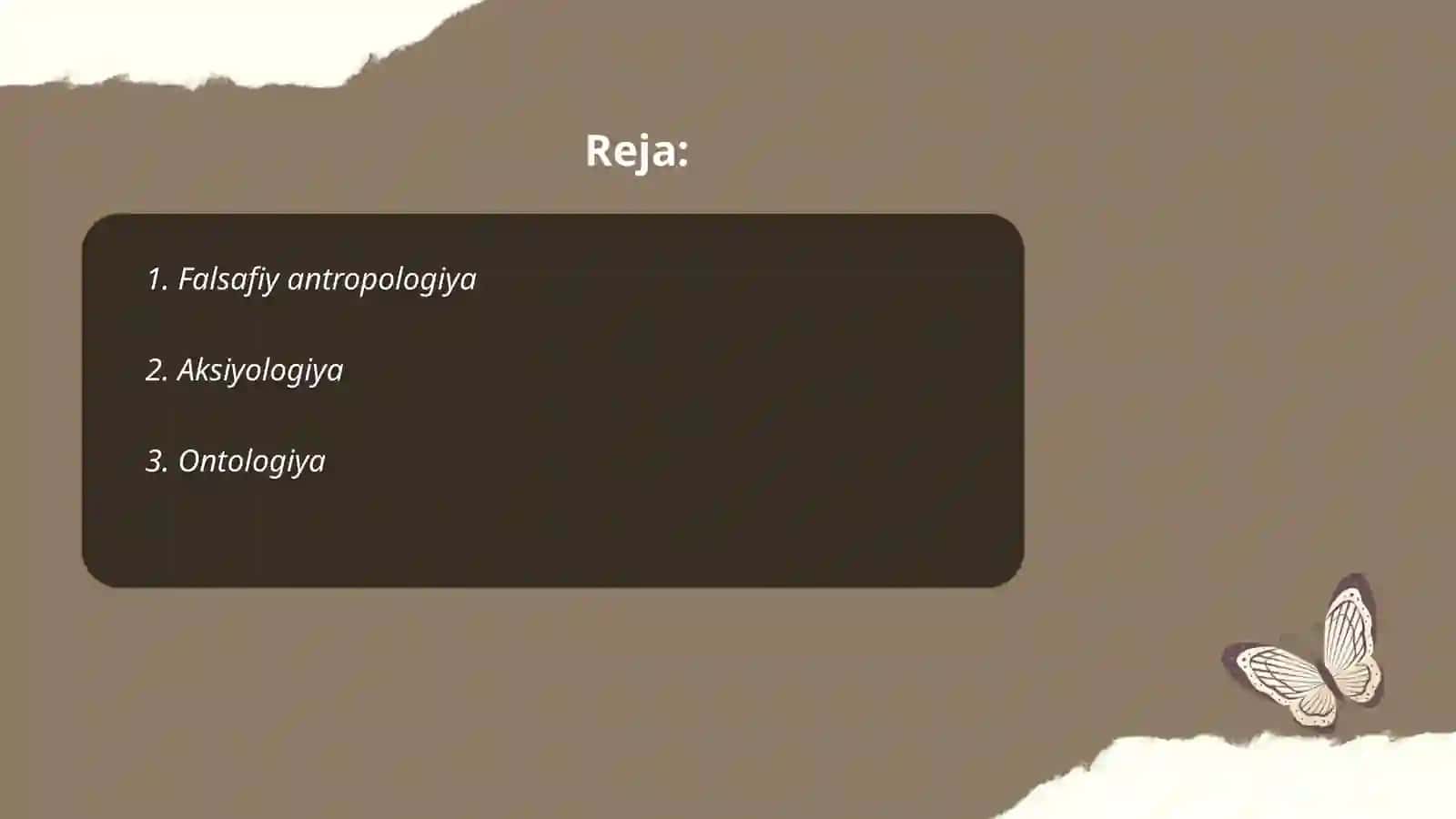 Jamiyat falsafasi 2
