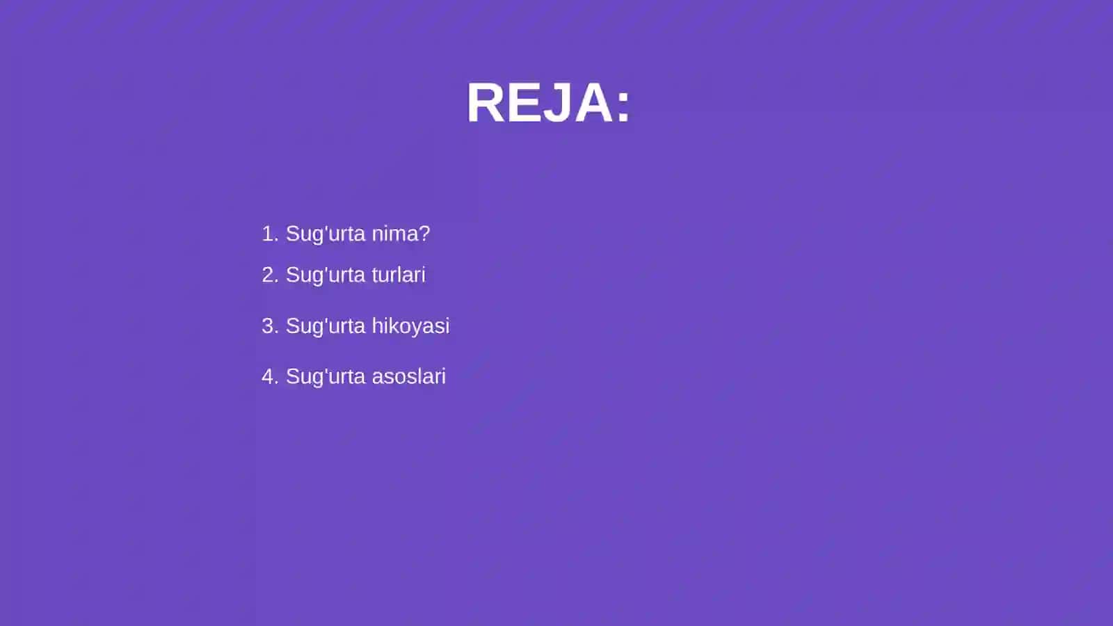 Sug'urta 2