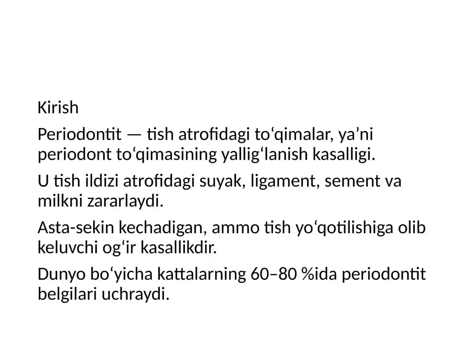 Periodontit 2