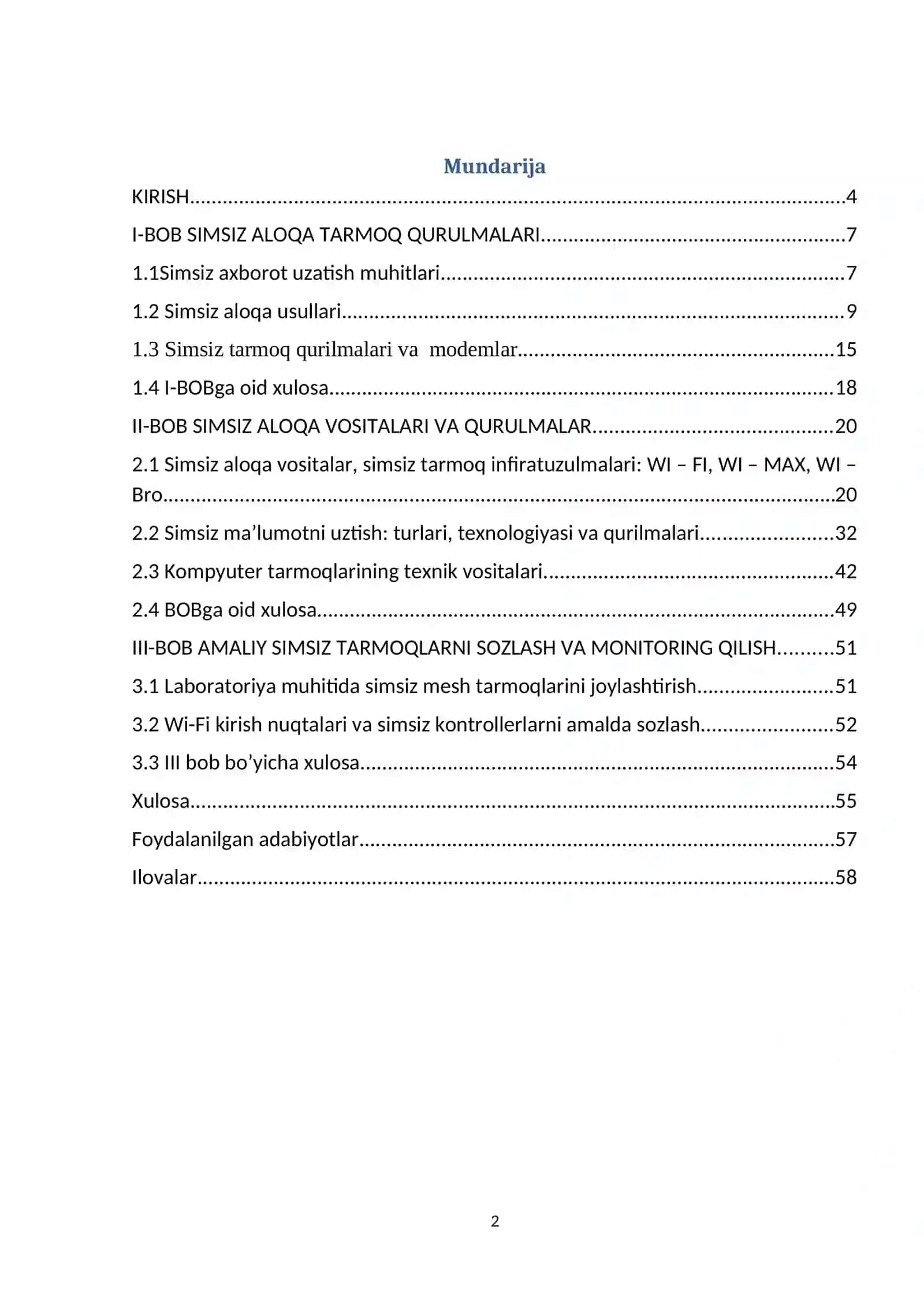 ORNATILGAN TIZIMLARDA AXBOROTLARNI KIRITISH-CHIQARISH USULLARI 2