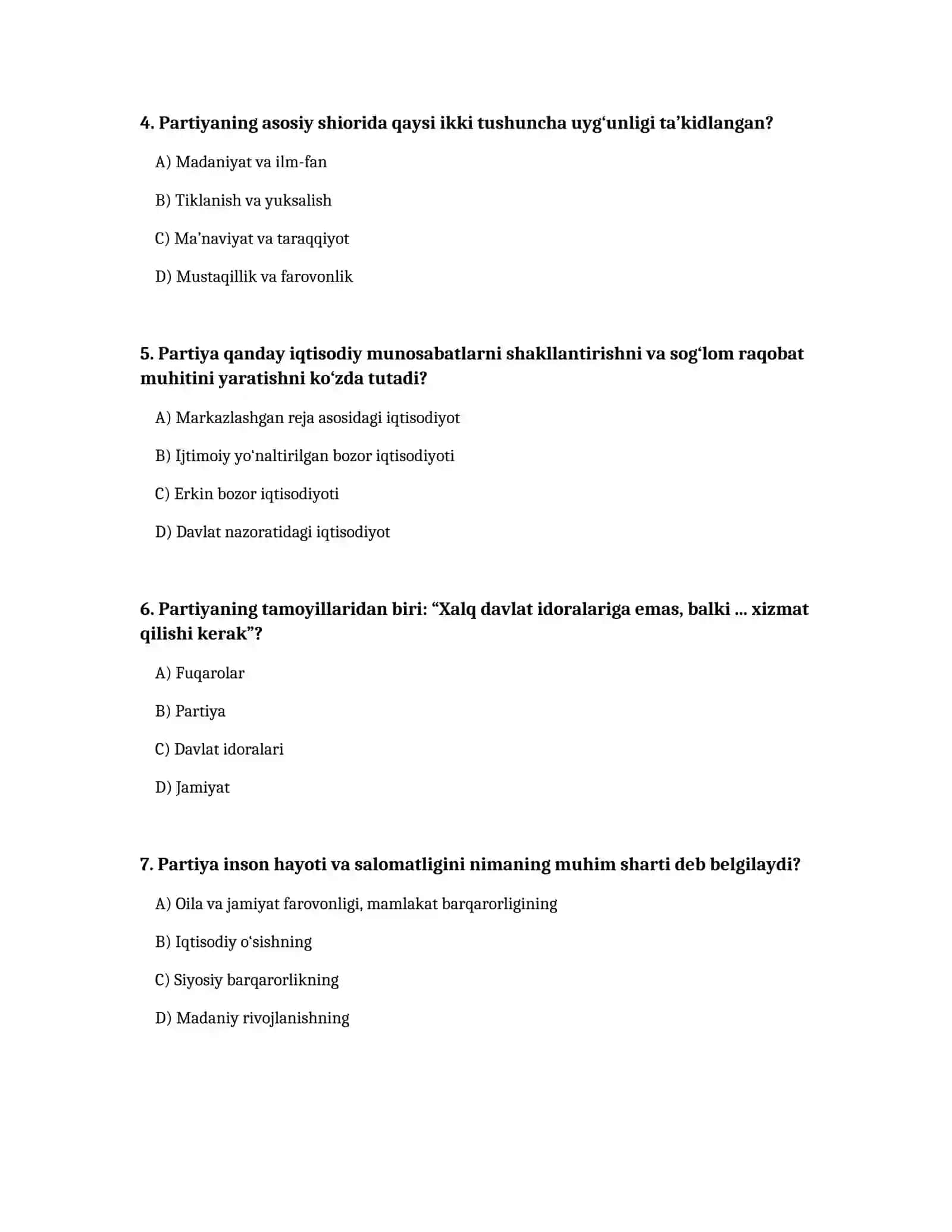 O‘zbekiston “Milliy tiklanish” demokratik partiyasi 2