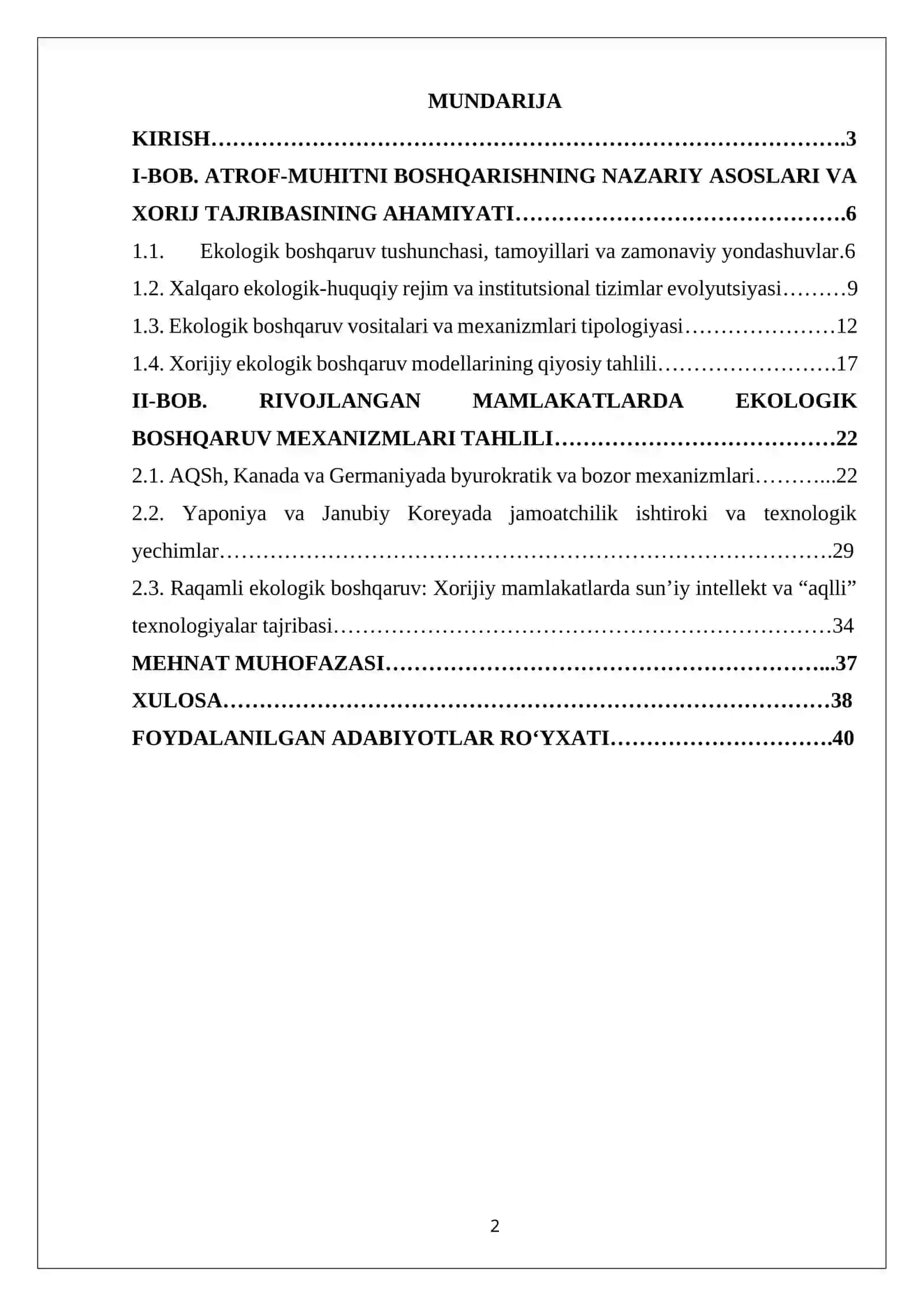 Ekologiya menejmenti 2