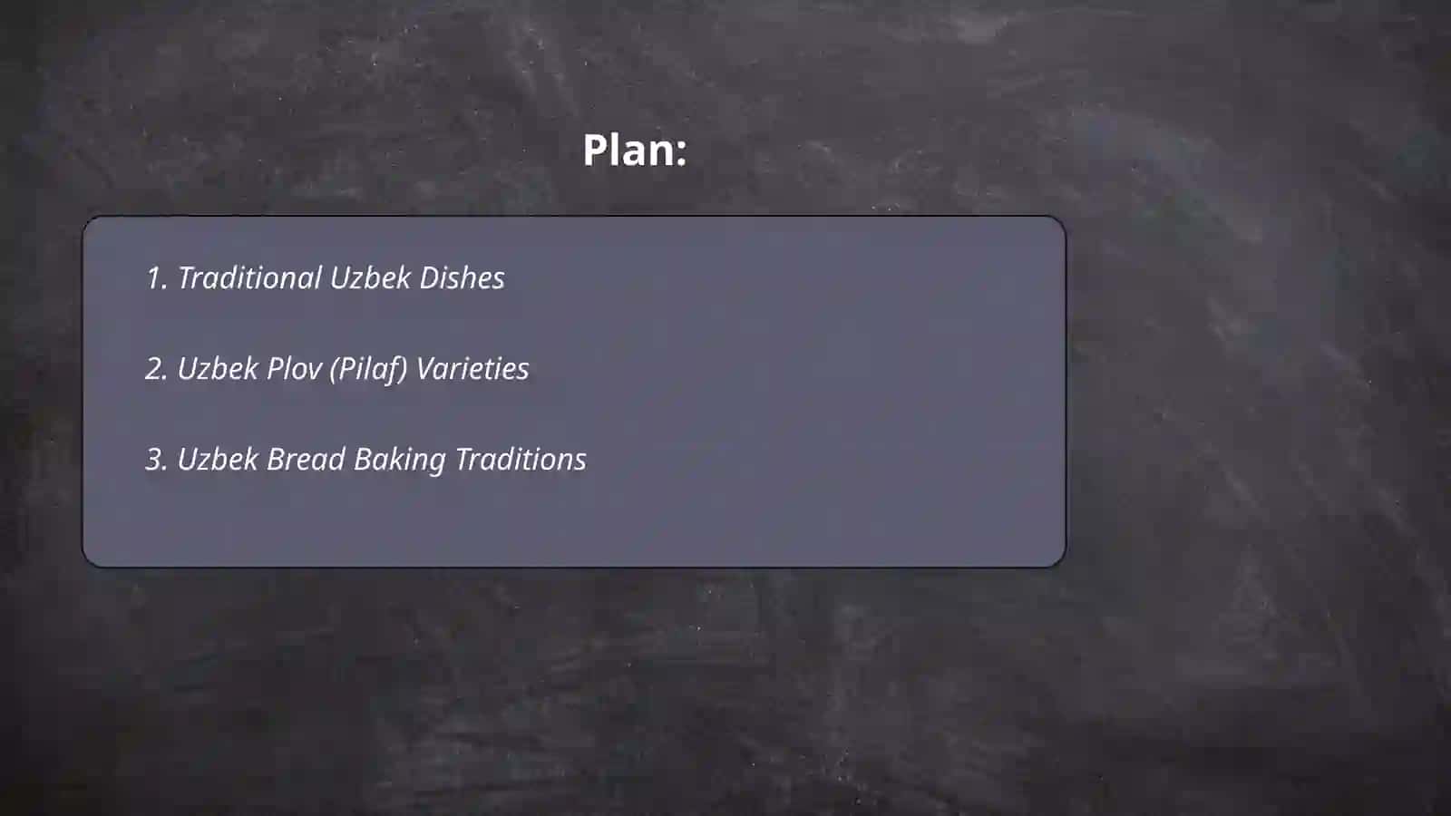 Uzbek meals 2