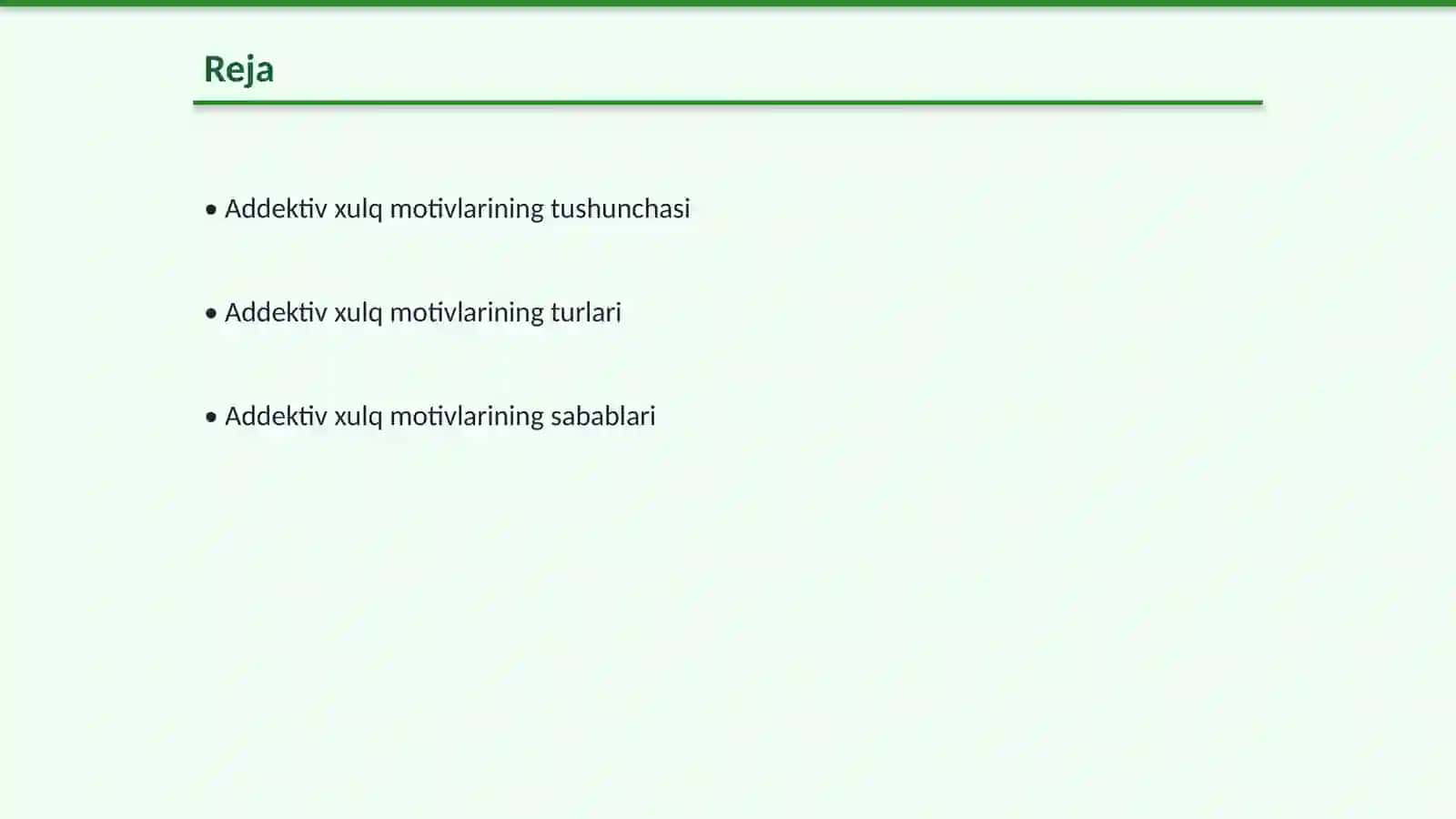 Addektiv xulq motivlari 2