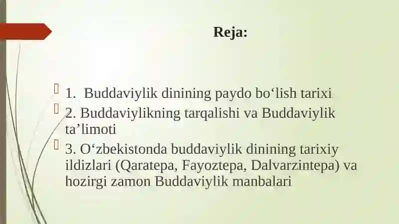 BUDDAVIYLIK DINI 2
