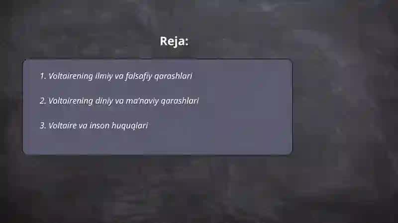 Volterning siyosiy qarashlari 2