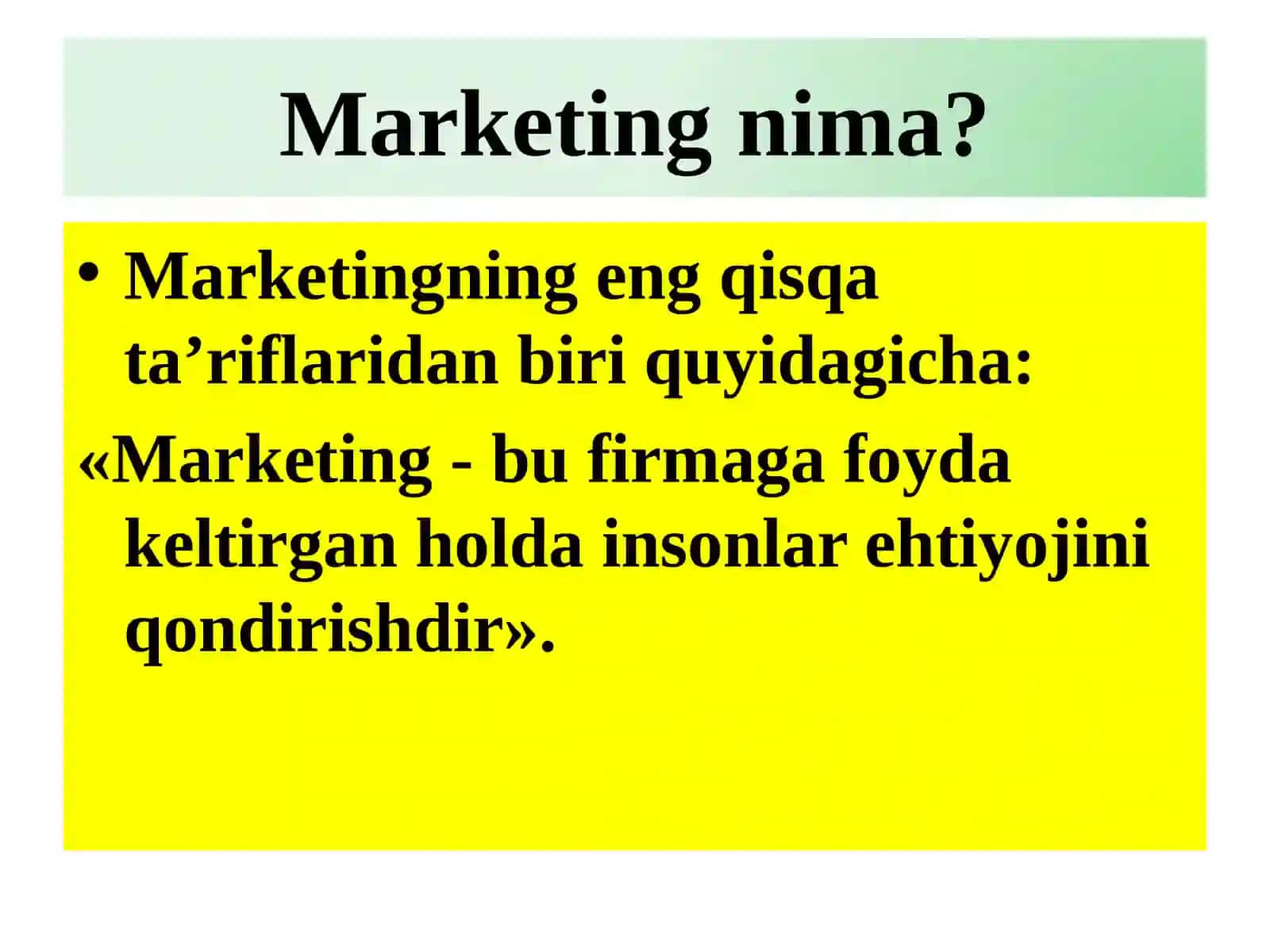 Turizmda strategik marketing 2