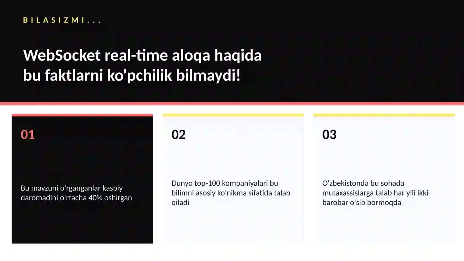 WebSocket real-time aloqa 2