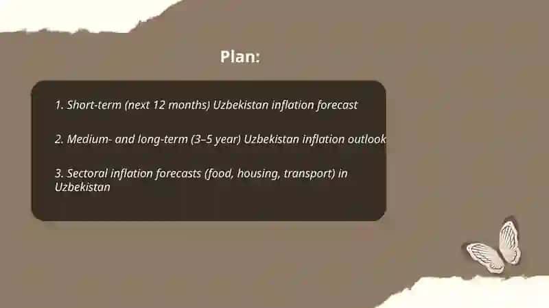 Uzbekistan inflation forecast 2