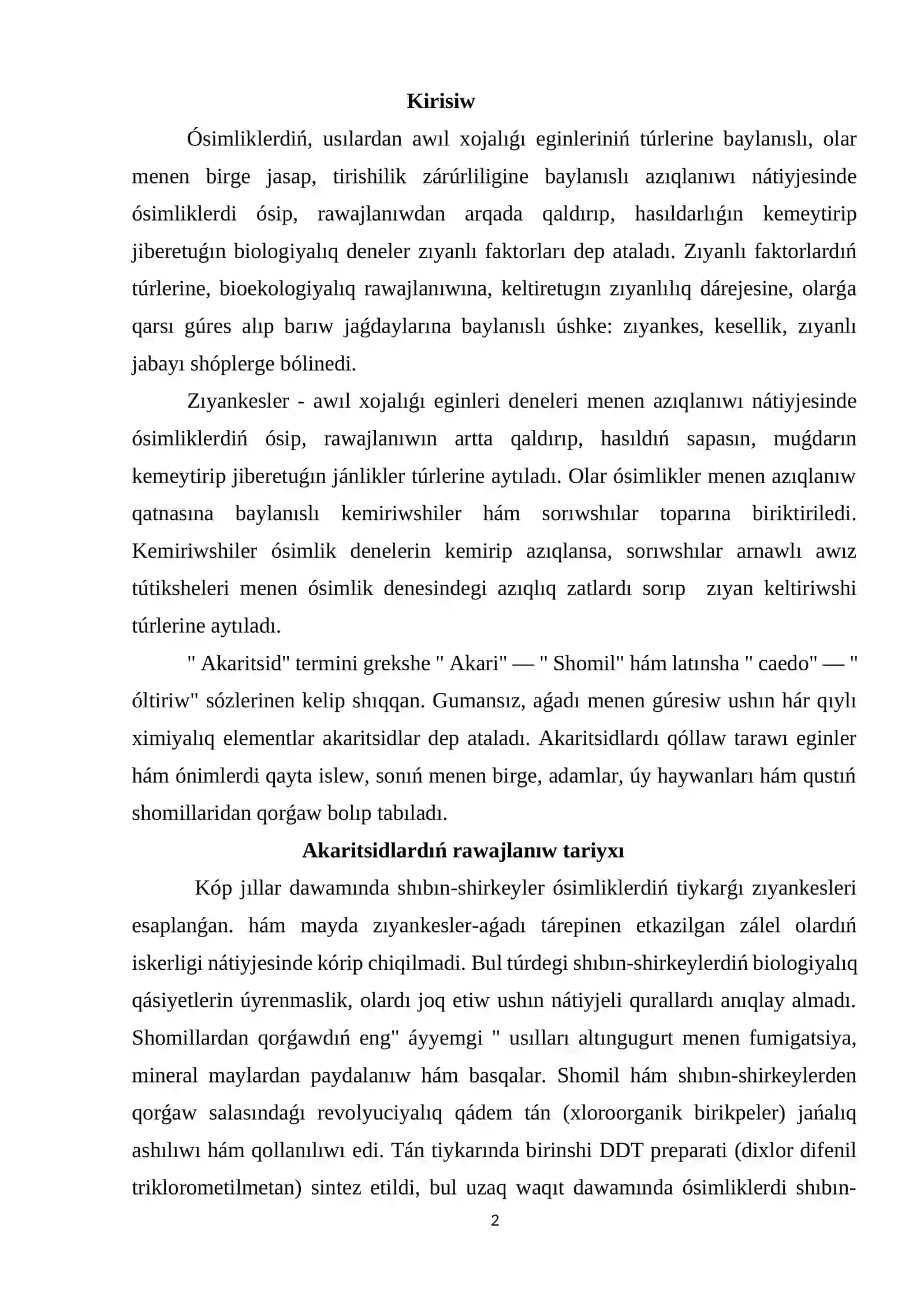 Arnawlı akaritsidler 2