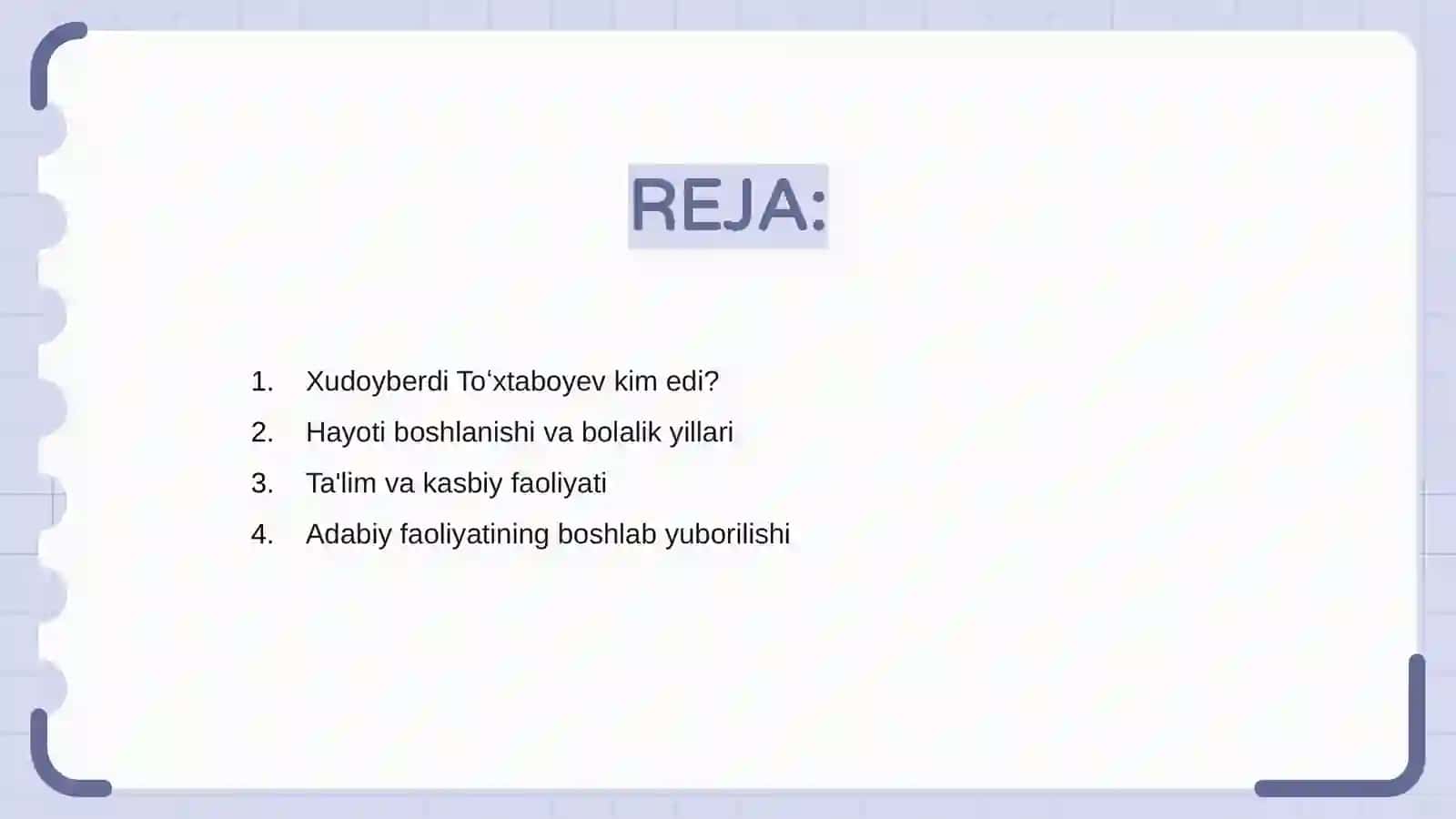 Xudoyberdi Toʻxtaboyev hayoti va ijodi 2