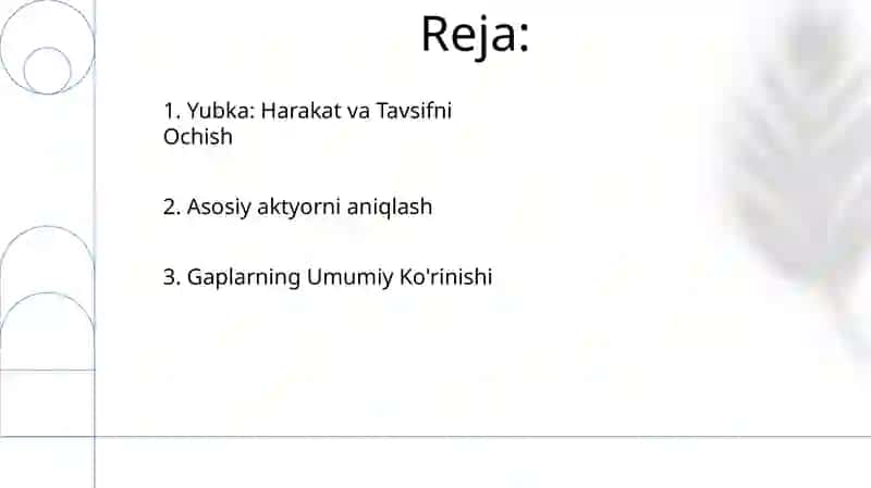 Gap bo`laklari. Bosh bòlaklar. Ega va kesim 2