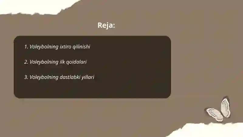 Voleybol o‘yinning paydo bo‘lishi va rivojlanish tarixi 2