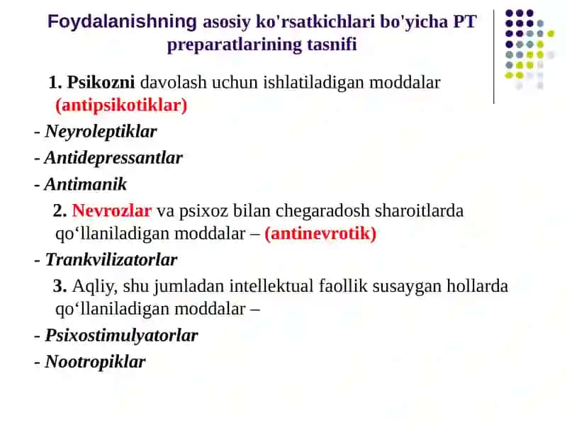 Psixotrop moddalar 2