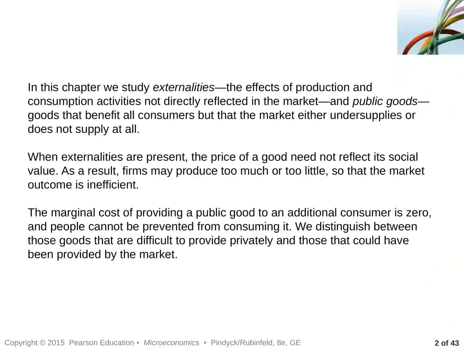 Externalities and Public Goods 2