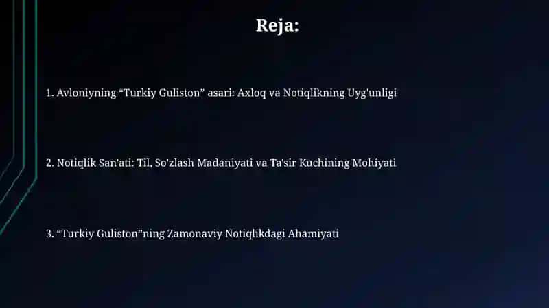 "Turkiy Guliston" asari 2