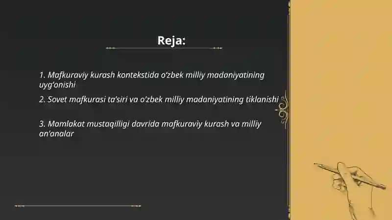 Mafkuraviy kurash va oʻzbek milliy madaniyati 2
