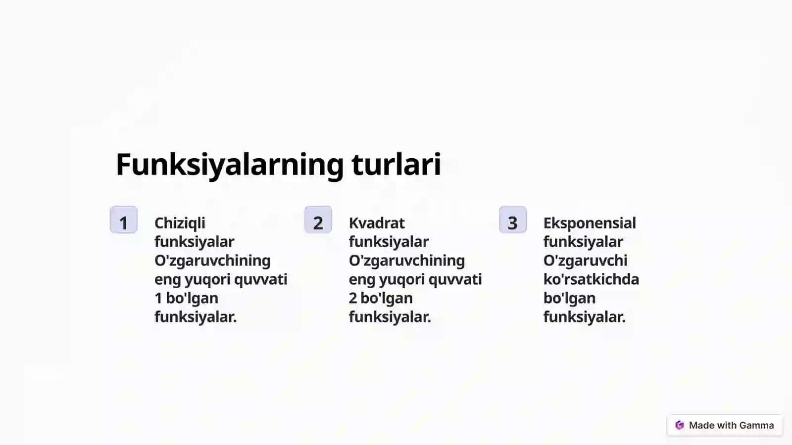 Funktsiya 2