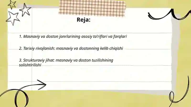 2 Masnaviy va doston munosabati 2