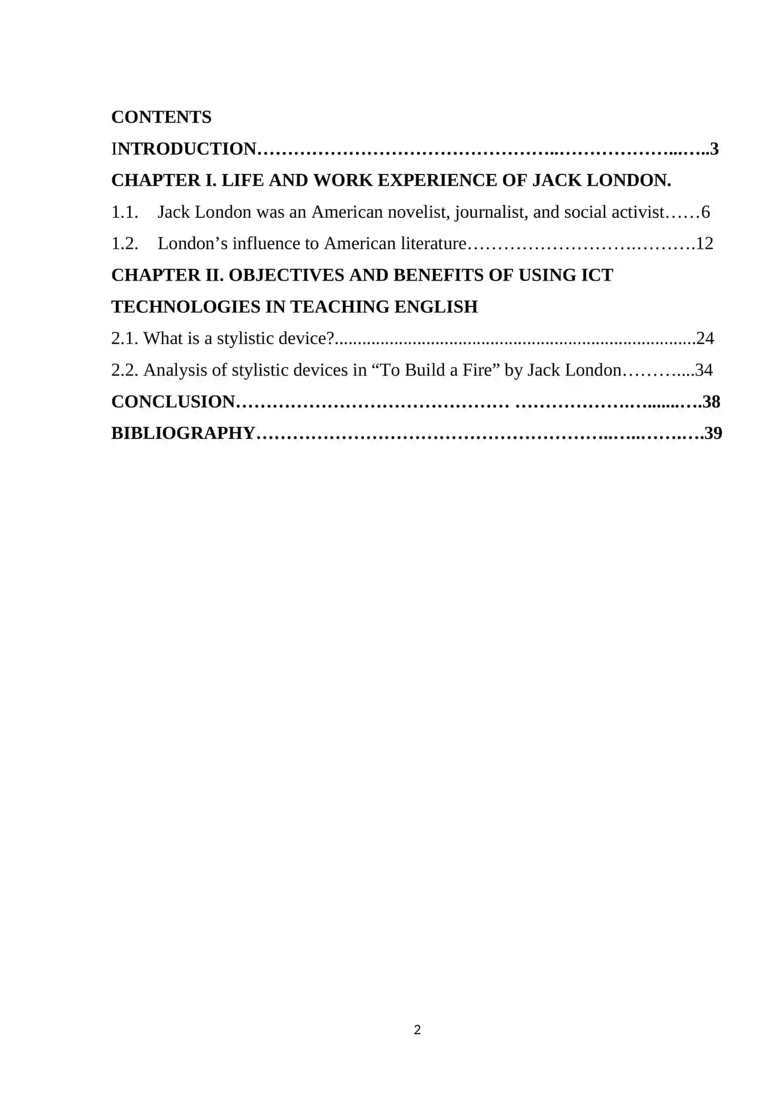 Jack London’s Stylistic Devices 2