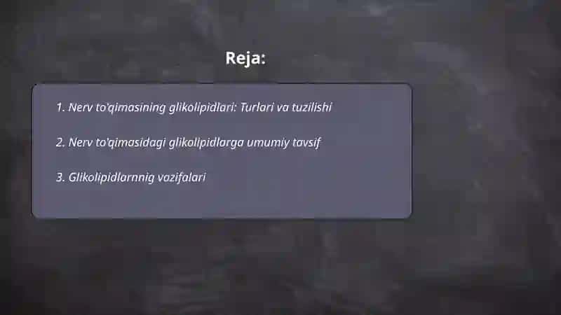 Neyromediatorlar biosintezi 2