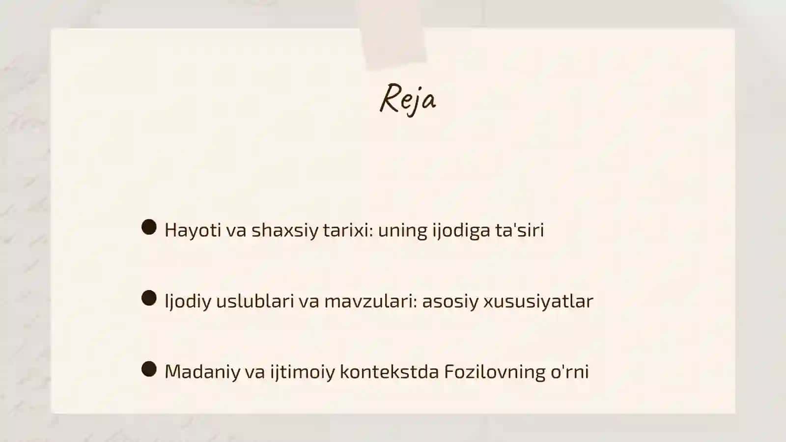 Nosir Fozilovning hayoti va ijodi 2