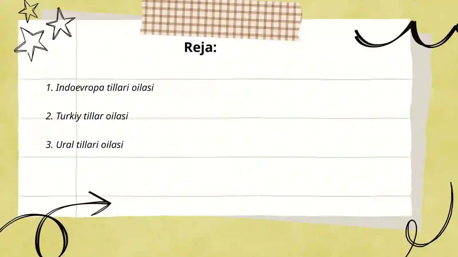Tillarning geneologik tasnifi 2