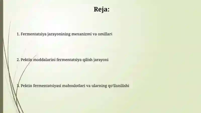 Pektinli moddalar bijgʻish jarayoni 2