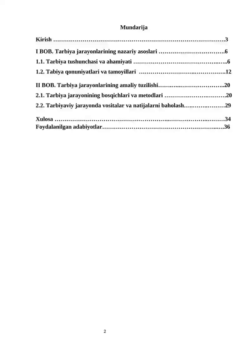 Pedagogika nazariyasi va tarixi 2