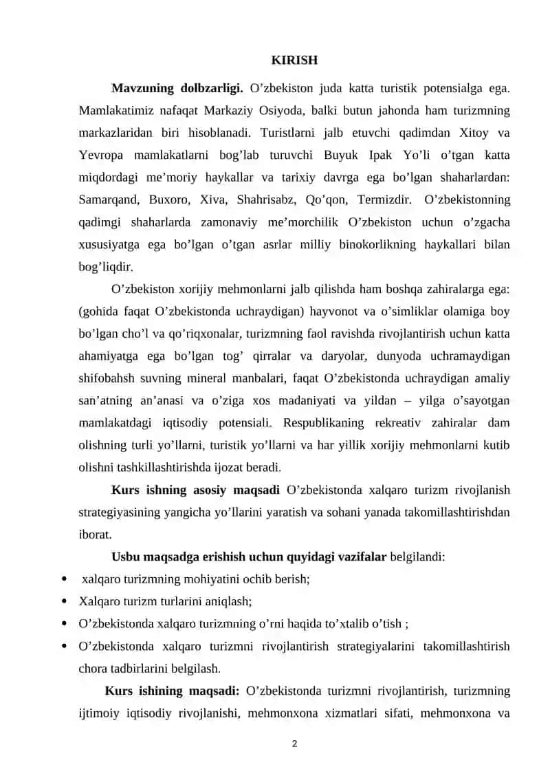 TURIZMDA YARMARKALARNING AHAMIYATI 2