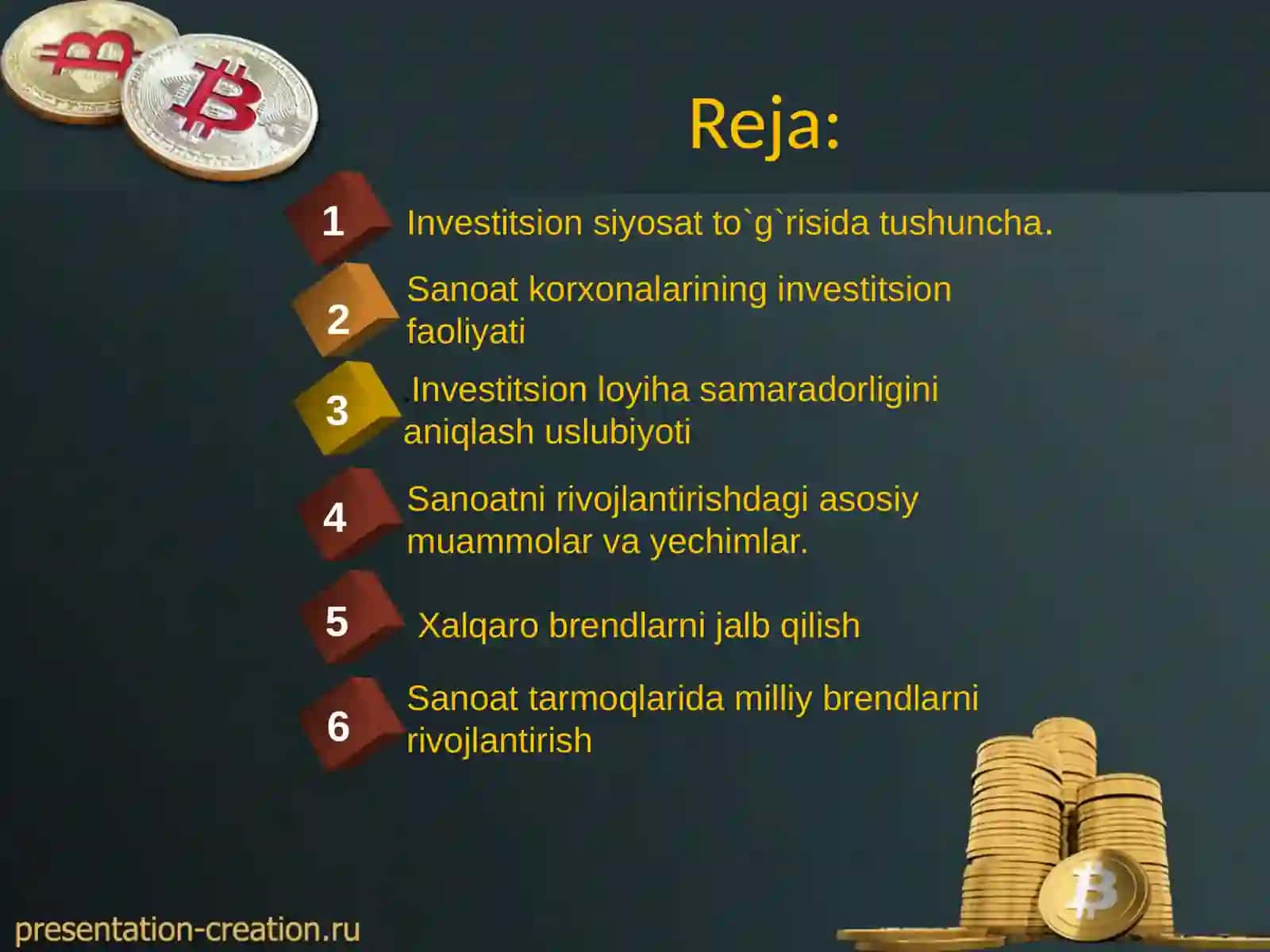 Investitsiya siyosati 2