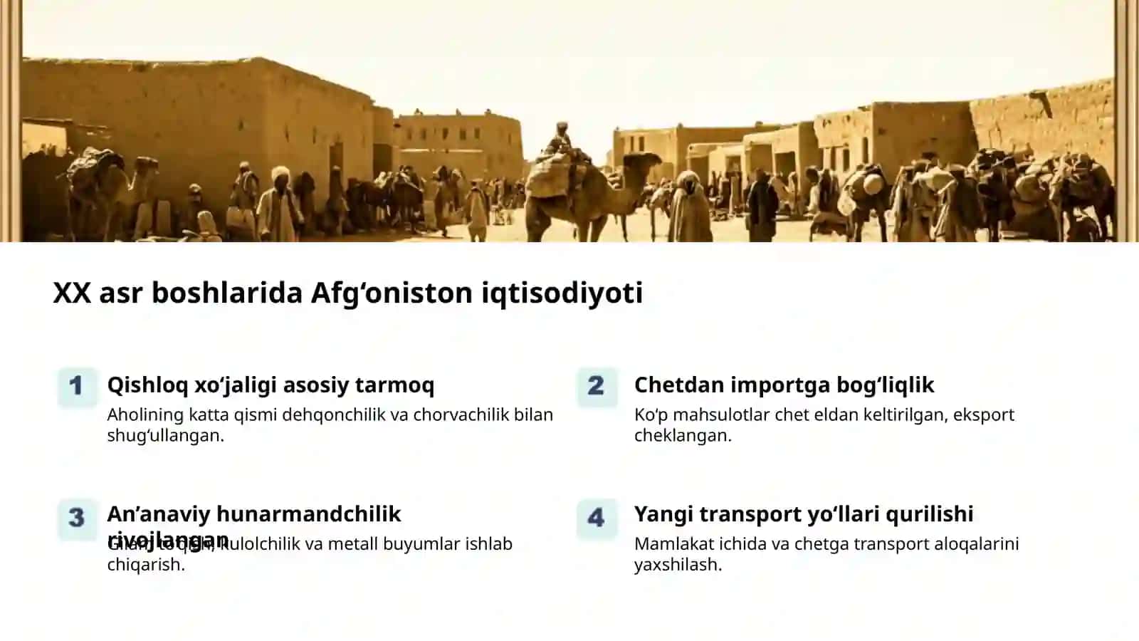 Afg‘oniston: XIX asr oxiri — XX asr boshi 2