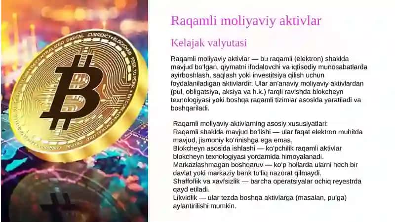 Raqamli moliyaviy aktivlar 2