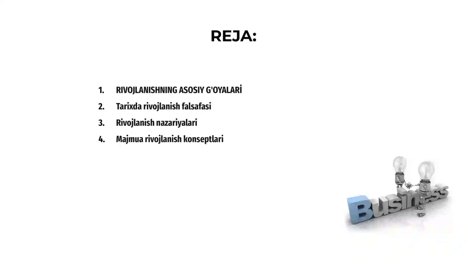 RIVOJLANISH FALSAFASI 2