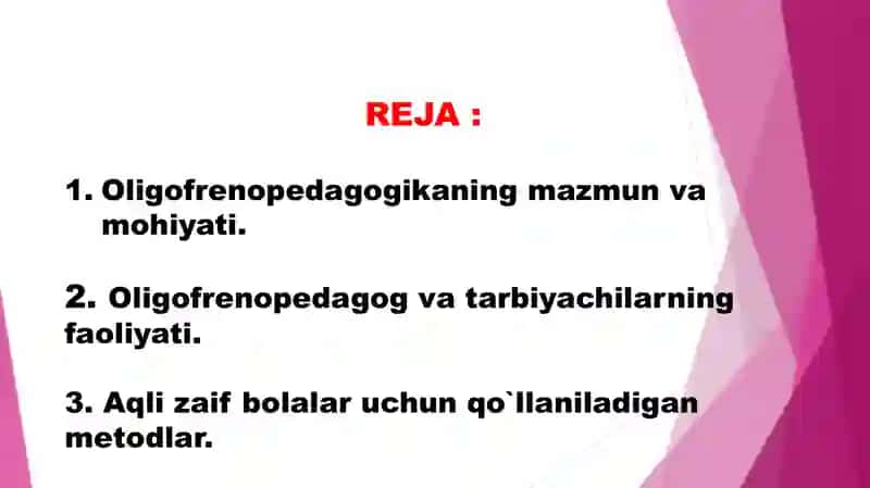 Oligofrenopedagogning ish sifati 2