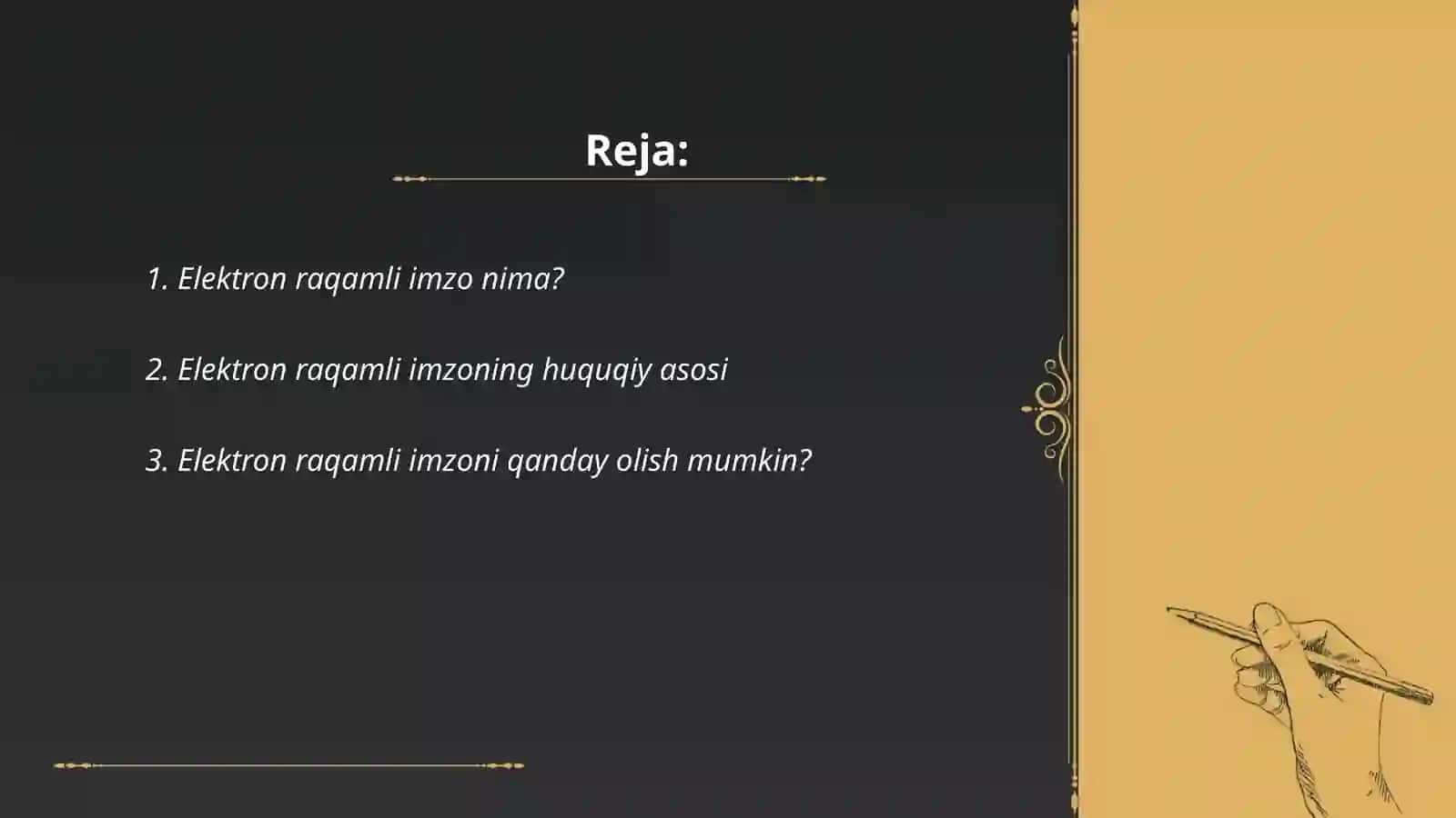 Elektron raqamli imzo olish va undan foydalanish 2